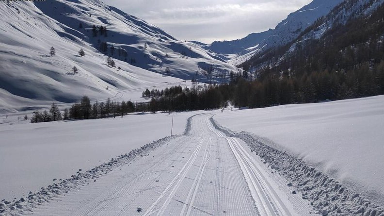 Col de l'Agnel cross country skiing