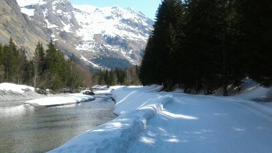 Champagny cross country trails